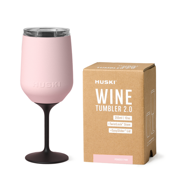 NEW: Huski Wine Tumbler 2.0- Powder Pink