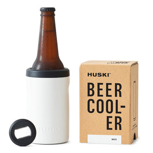 Huski White Beer/can cooler 2.0