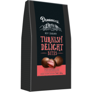 onovans Turkish Delight Milk Chocolate Bites