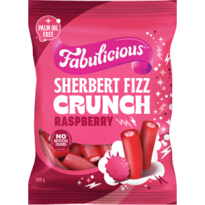 RJ’s Fabulicious Raspberry Sherbert Fizz Crunch