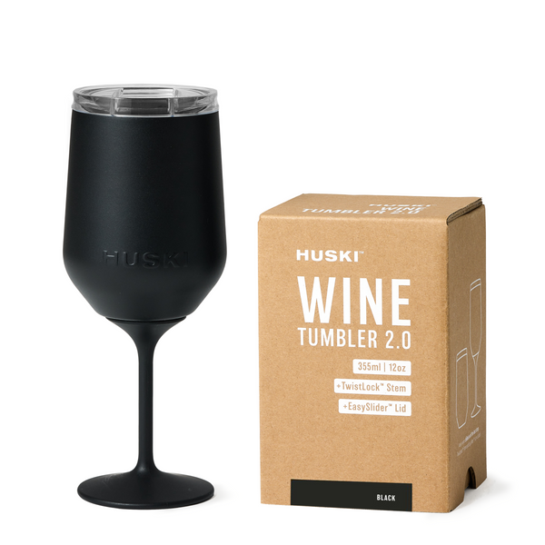 NEW: Huski Wine Tumbler 2.0- Black