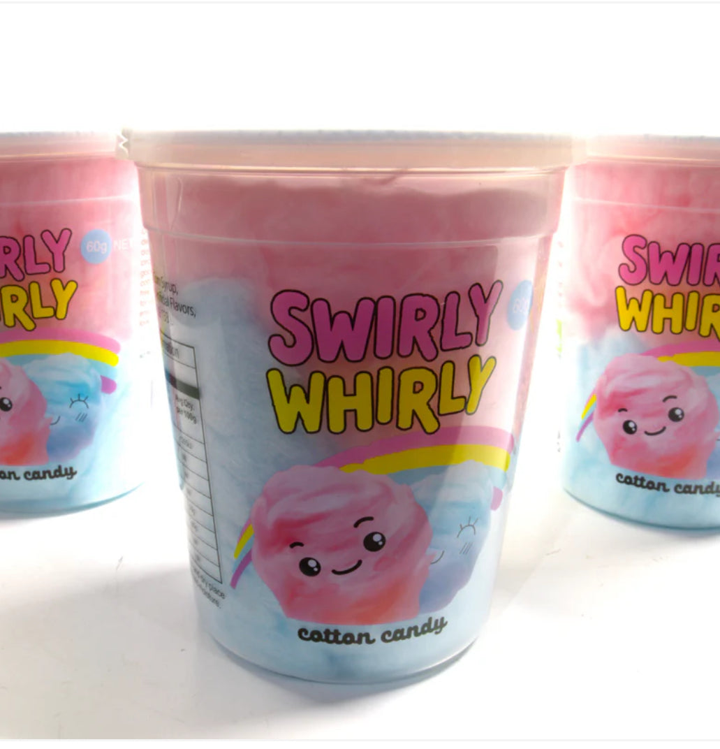 SWIRLY WHIRLY COTTON CANDY
60G