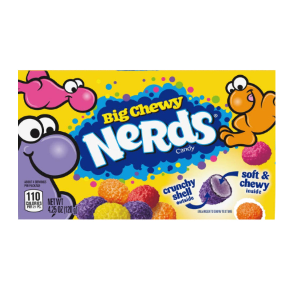 NERDS Big Chewy Candy Theatre Box 120g