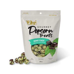 Dr Bugs Mint Choc Gourmet Popcorn Treats!