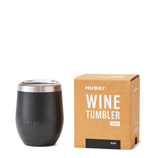 Huski Wine Tumbler- Black